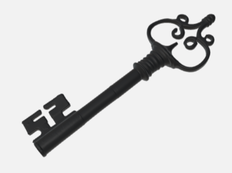 Antique key