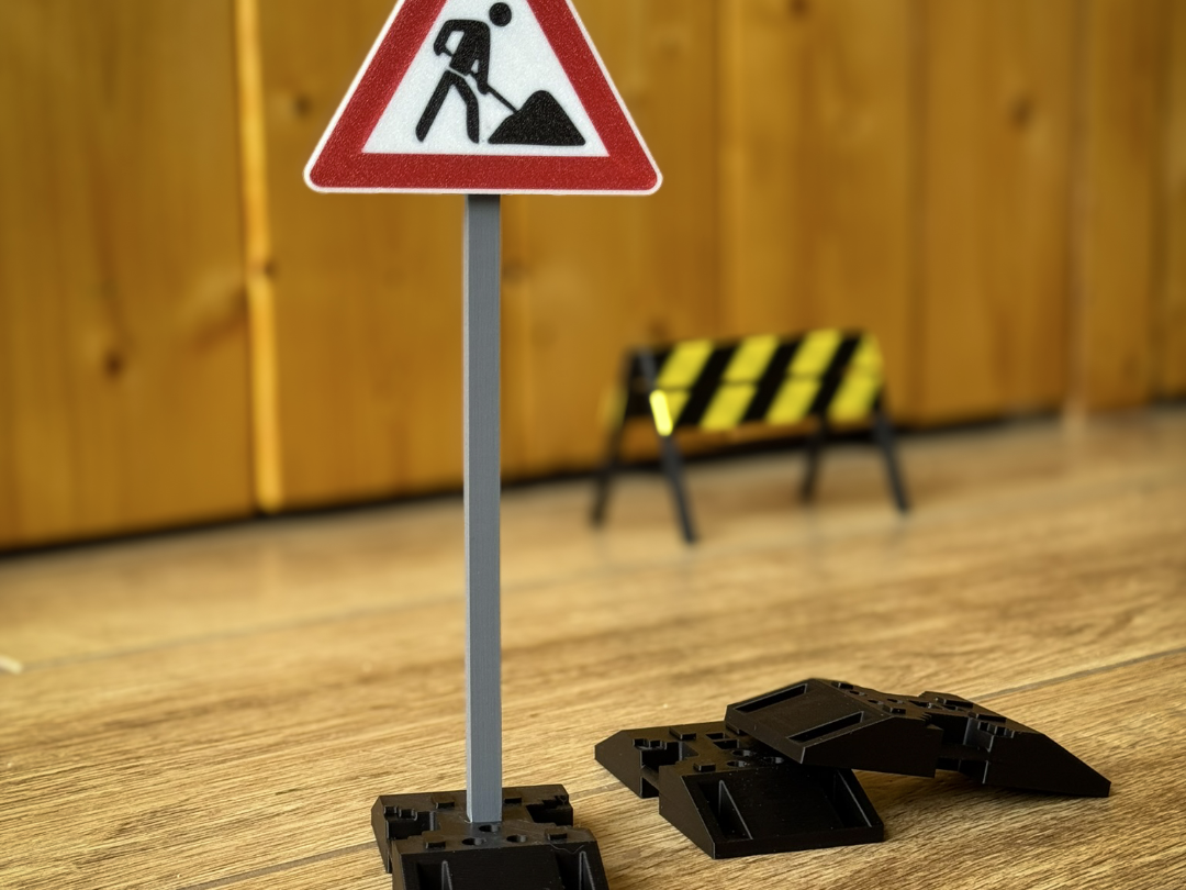 Verkehrszeichen Baustelle