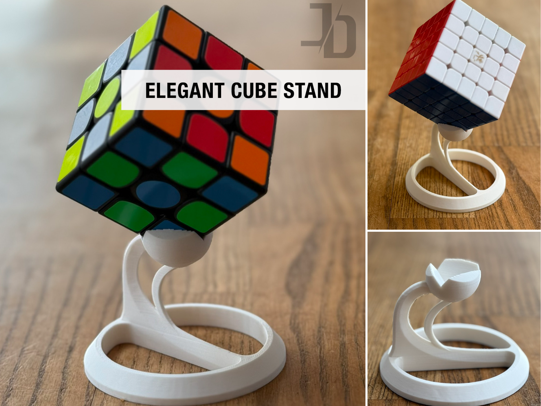JD Elegant Cube Stand - Rubiks cube, speed cubes