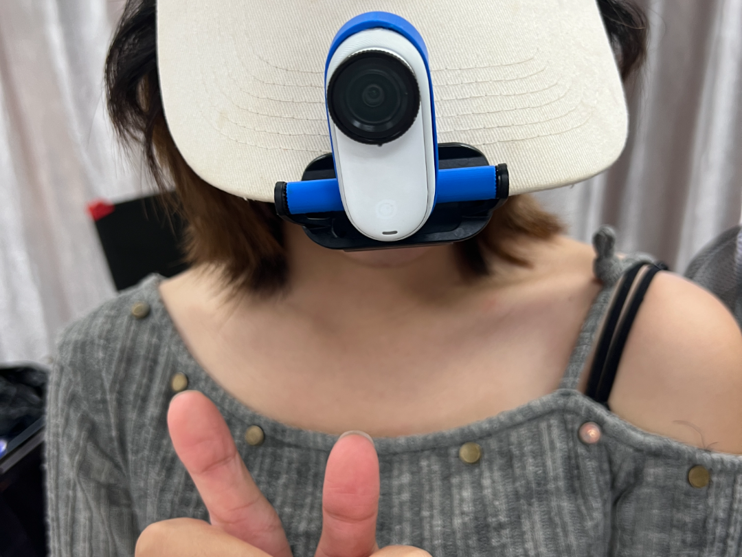 Vertical first-person shooting based on insta go3s