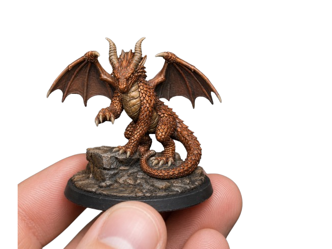 Copper Dragon Wyrmling