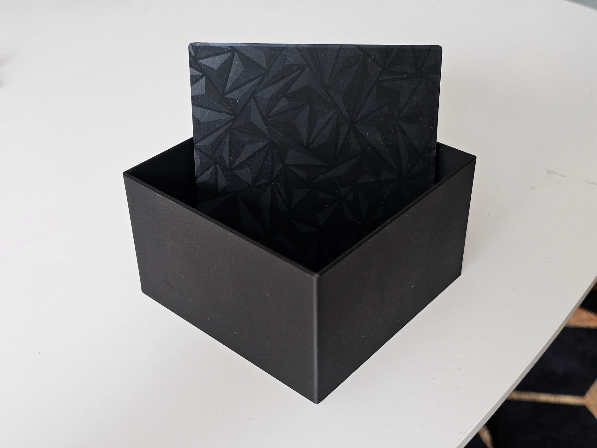 Fast print box 100*100*60 with lid