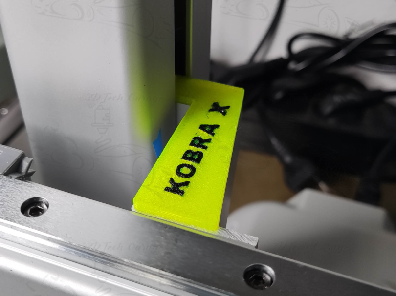 Kobra X - Z axis bracket cap