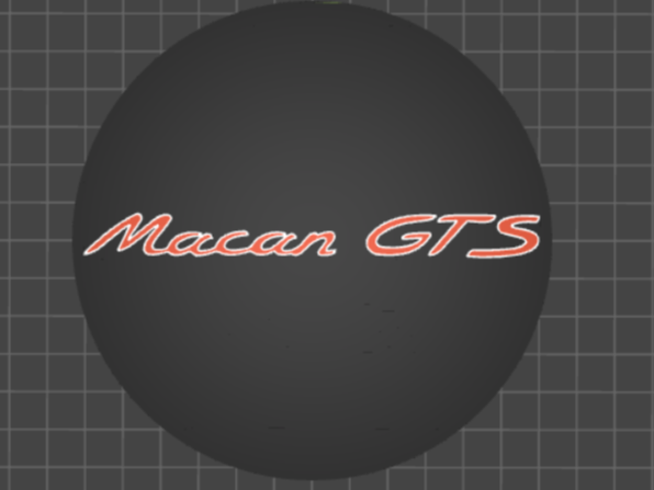 Porsche Macan GTS Coaster