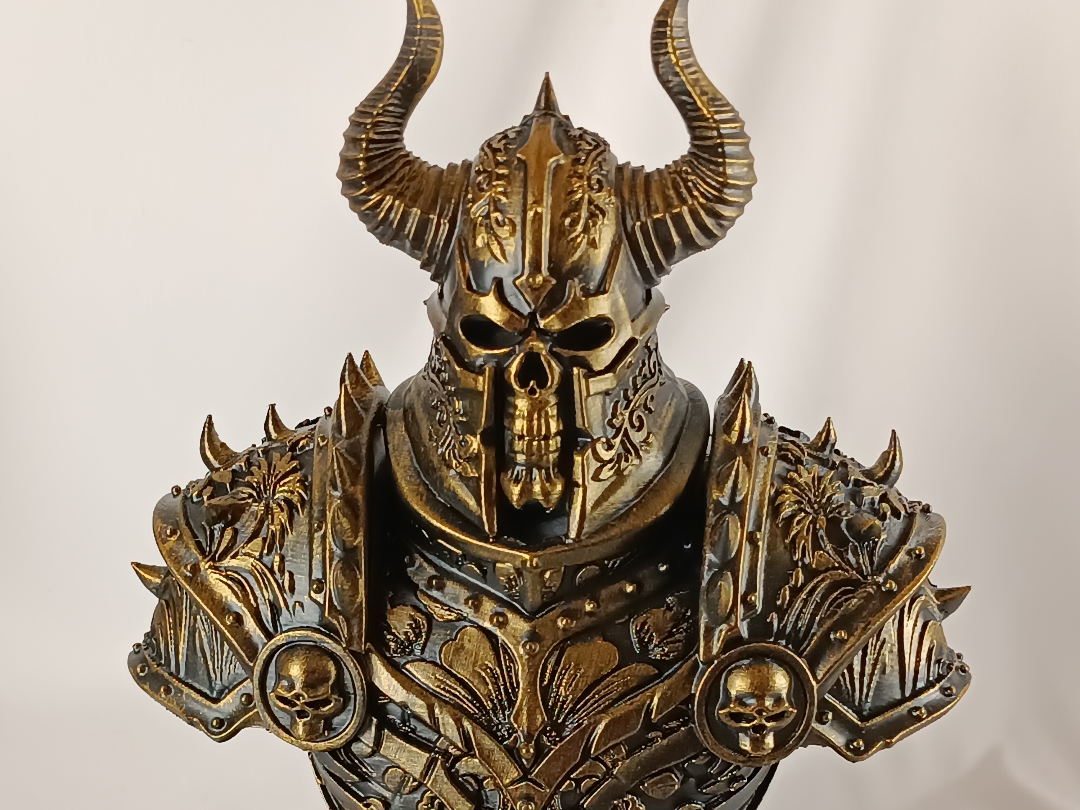 Undead Warrior with detailed armor
