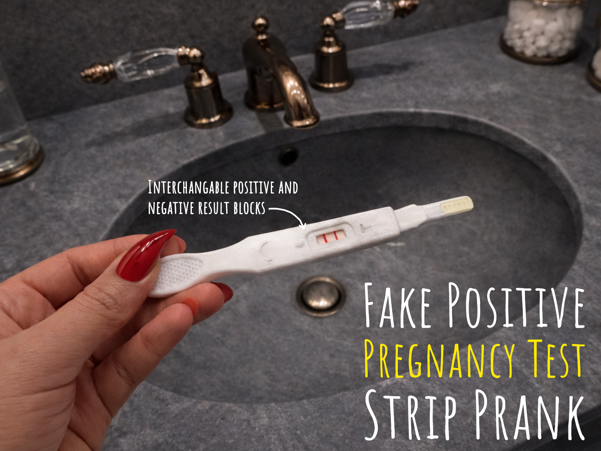 Prank Fake Positive Pregnancy Test-UltraRealistic