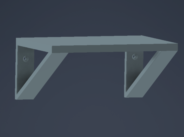 Small wall shelf
