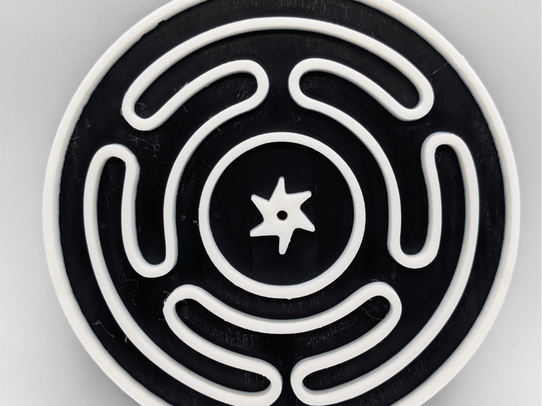 Hecate's Wheel (Strophalos) Magnet