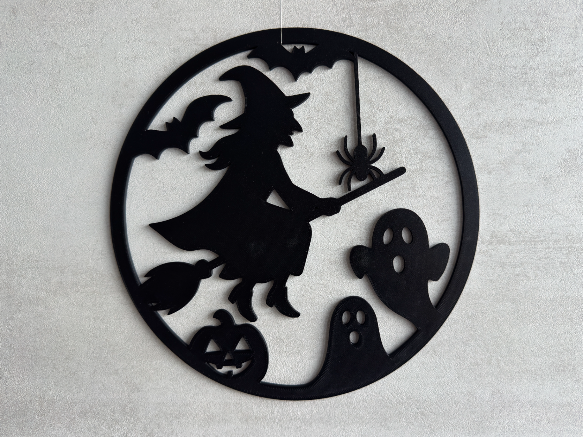 Halloween Blumenkranz und Türkranz