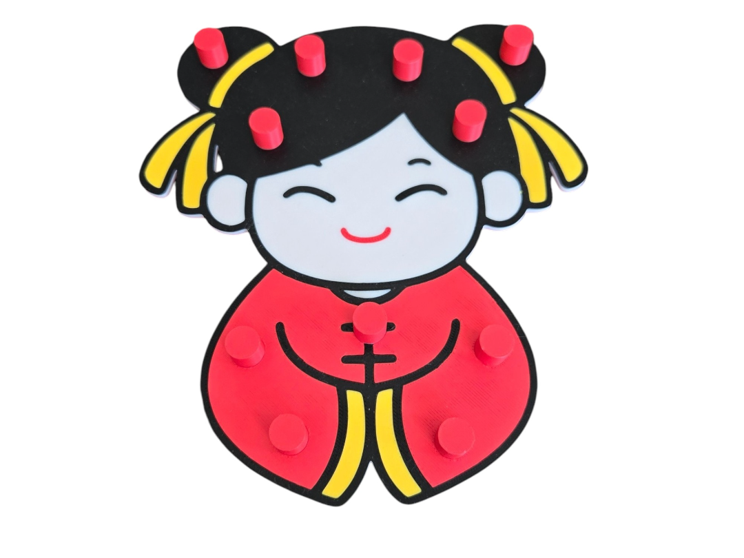 support chinoise a picots pour bouchon de compote