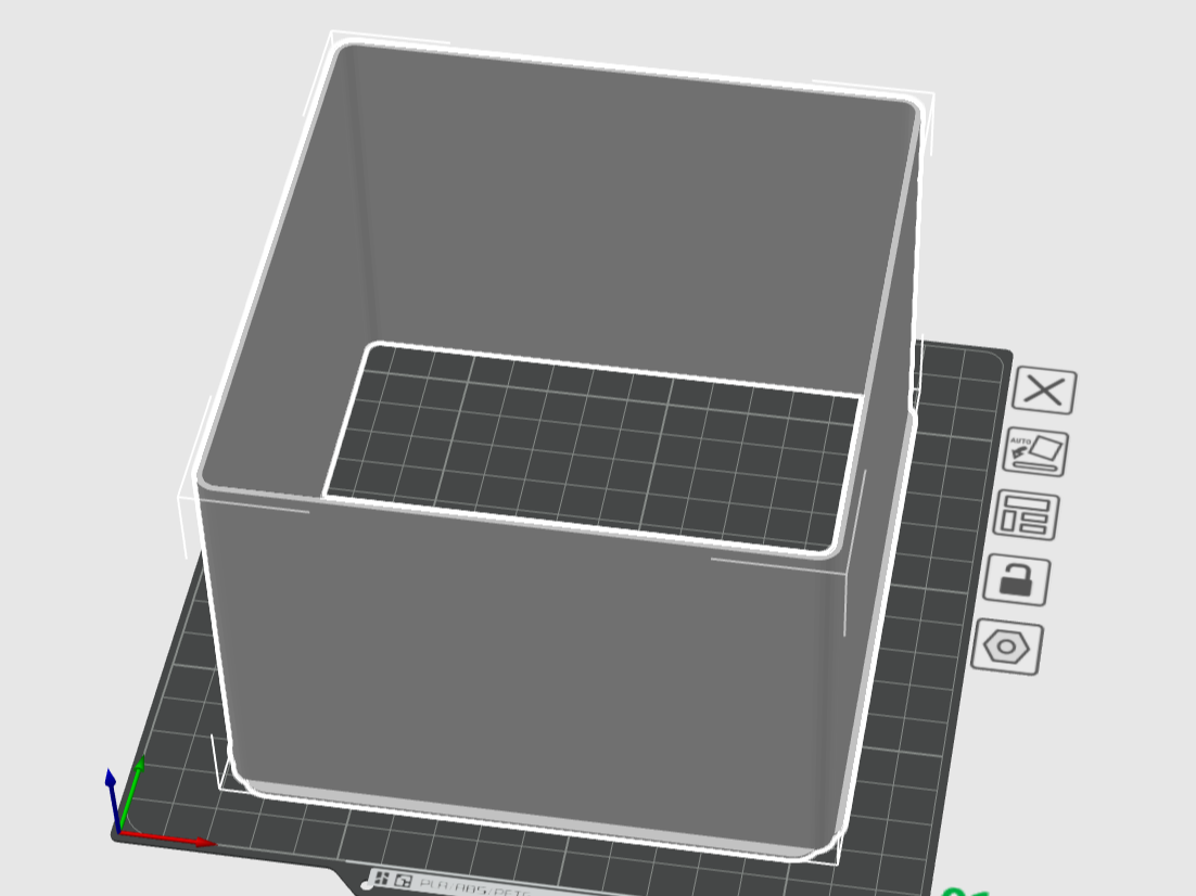 Coffee bean storage for DEXP Dam - 201 A