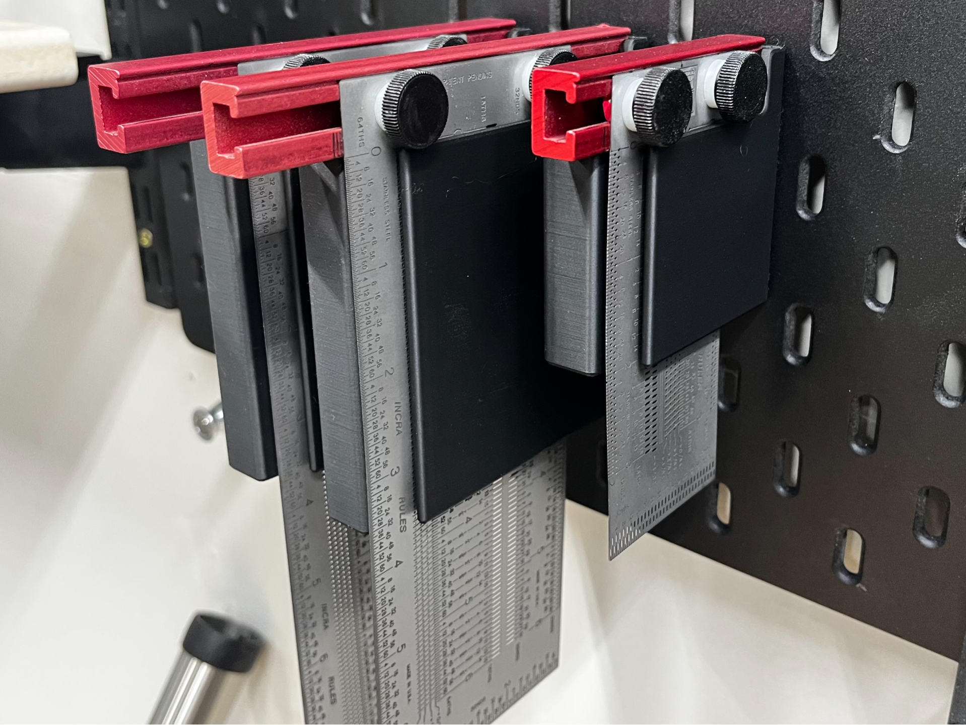 Incra T Rule Ikea Skadis Holder