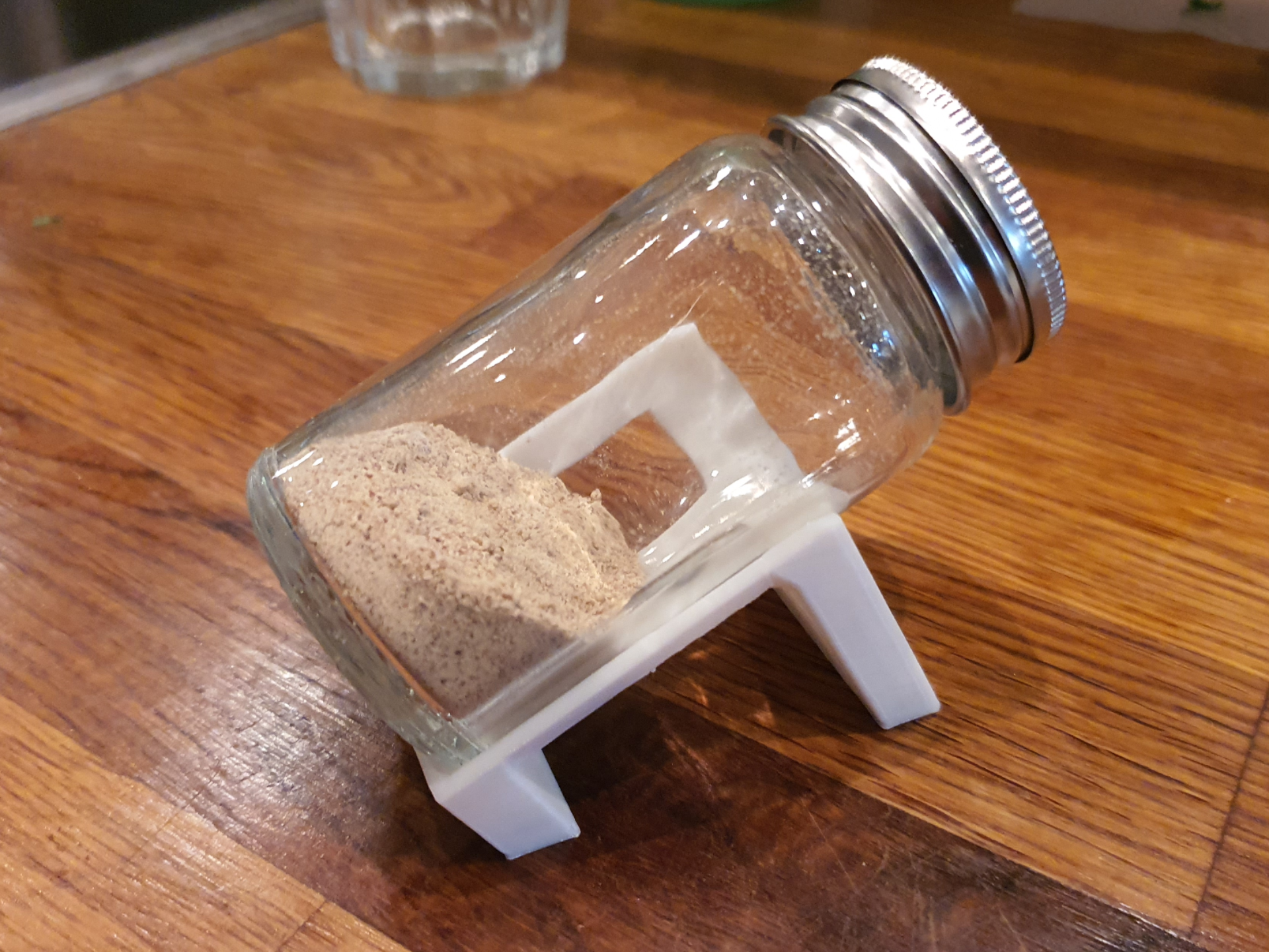 Modular IKEA CITRONHAJ spice jar holder