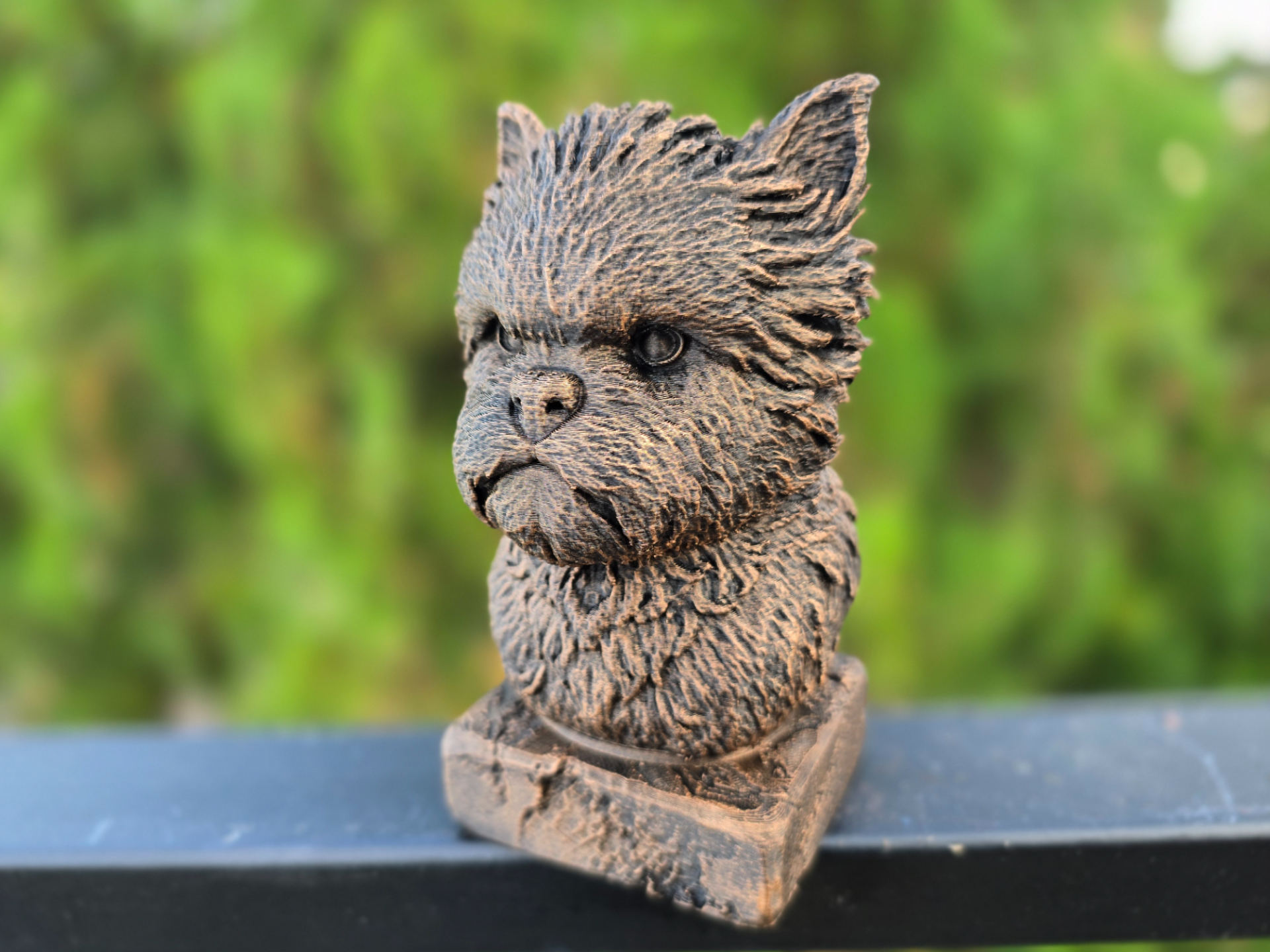 Affenpinscher Bust – Dog Collector Statue
