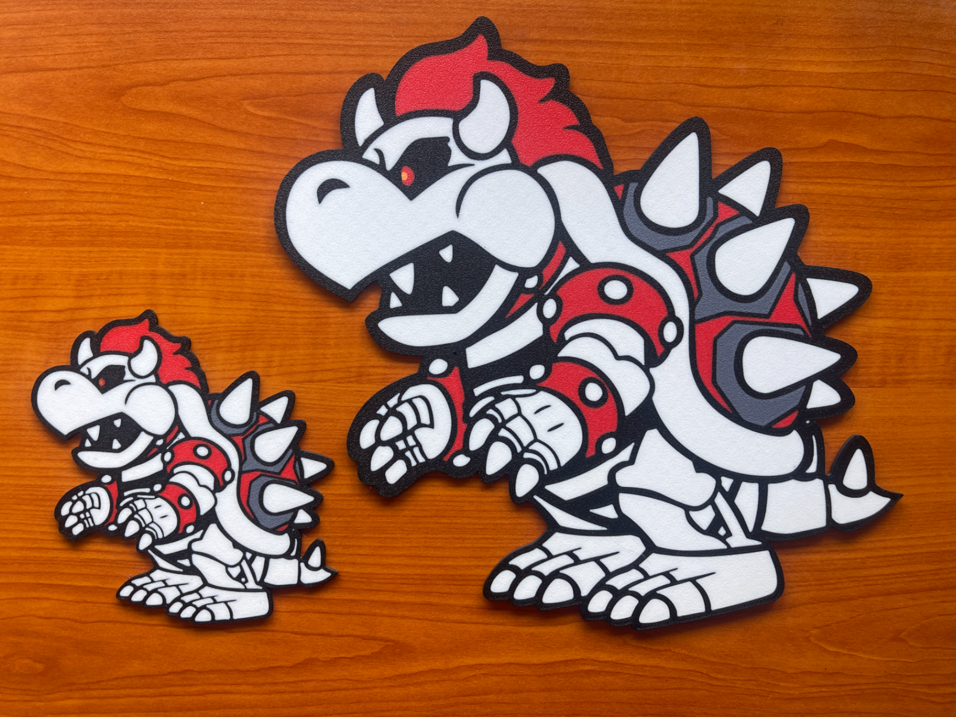 Nintendo Dry Bowser Large Wall Art Paper mario