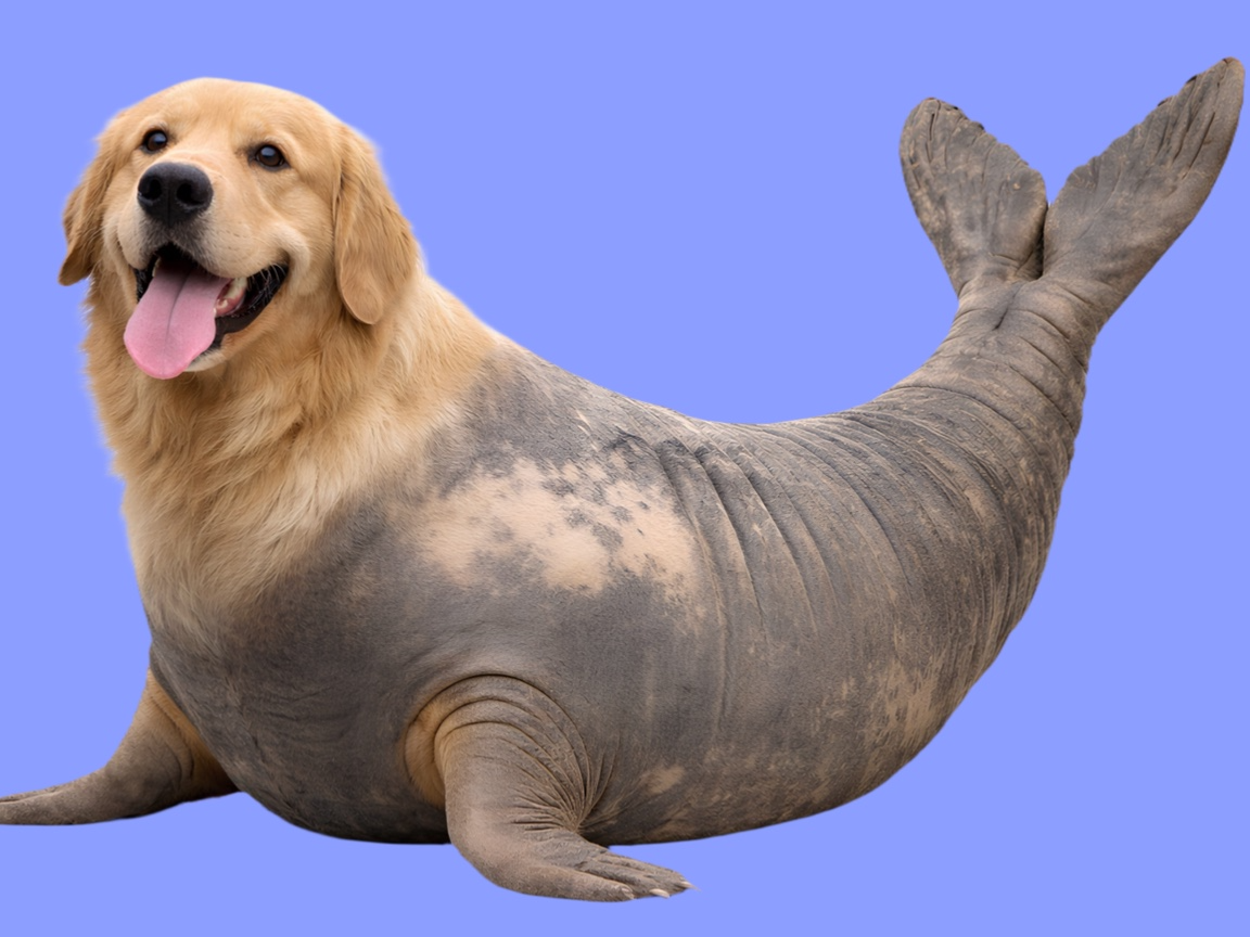 Golden Elephant Retriever