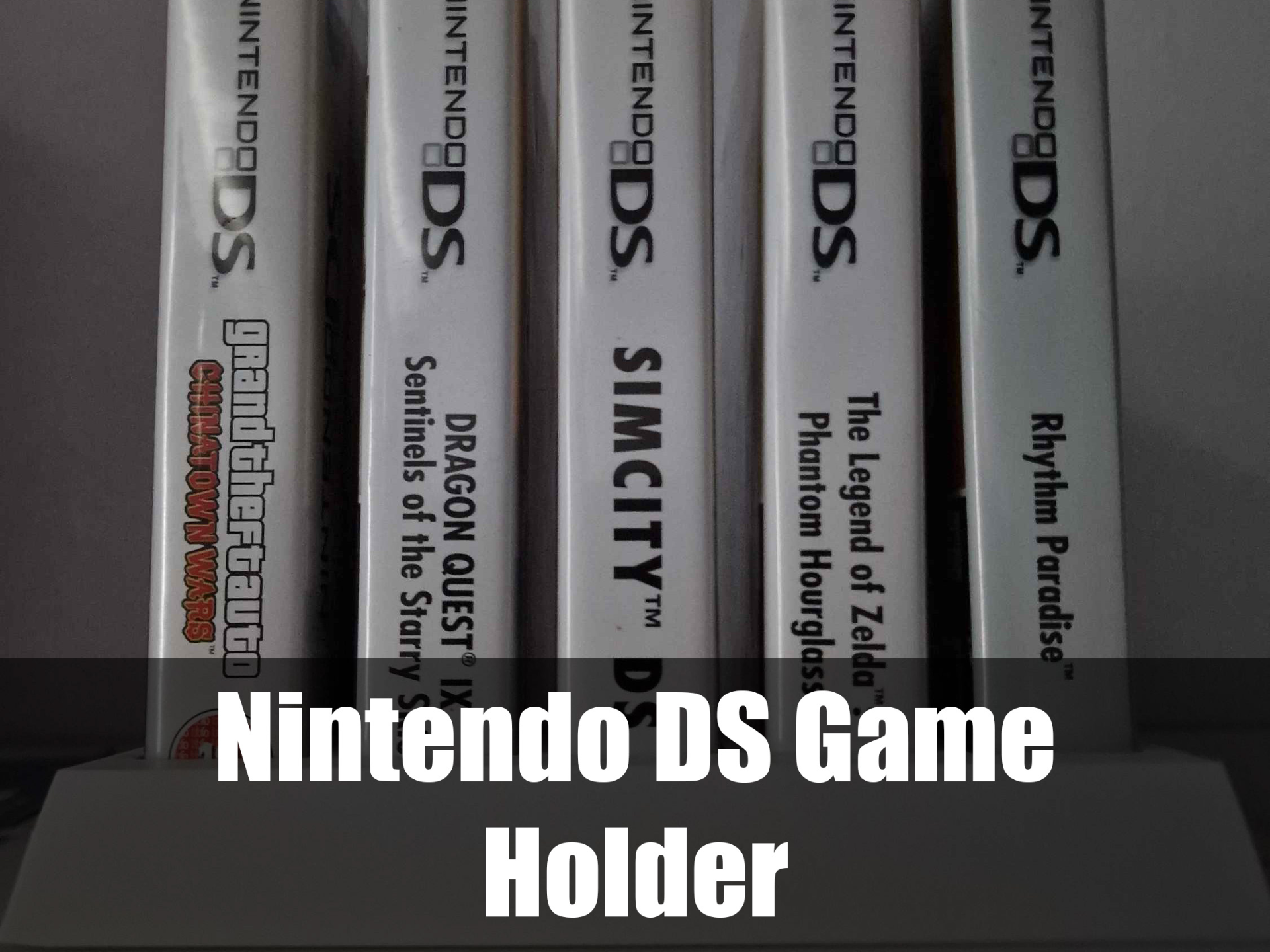 Nintendo DS Game (UK/PAL cases) Holder