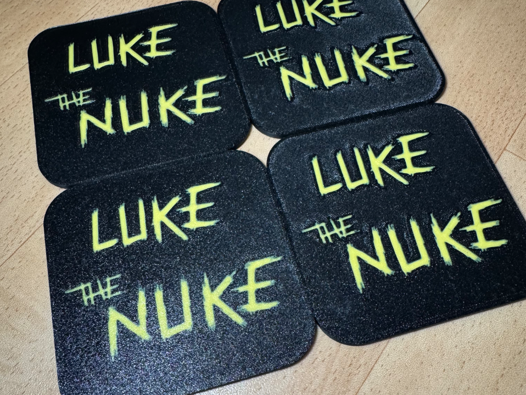Luke the Nuke Coaster / Luke the Nuke Untersetzer