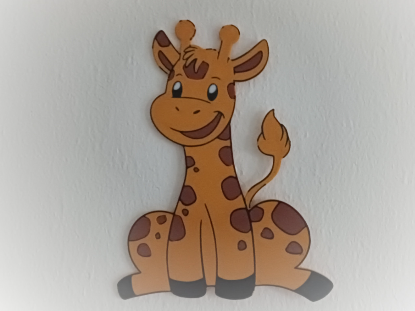 Giraffe für die Kinderzimmerwand