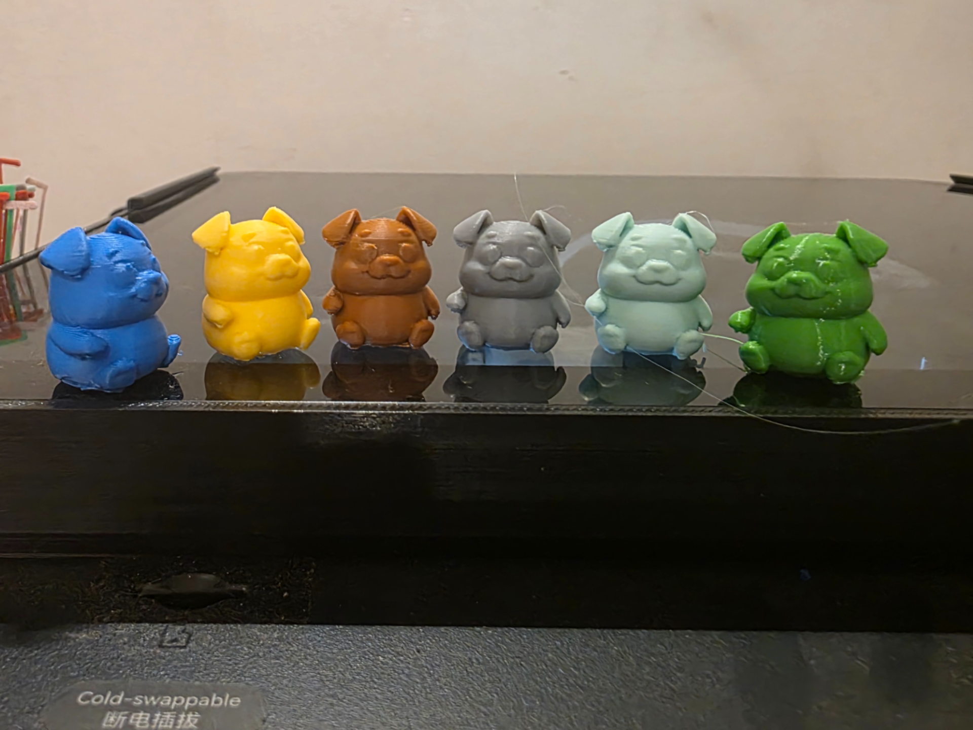 Cute Chubby Puppy Figurine