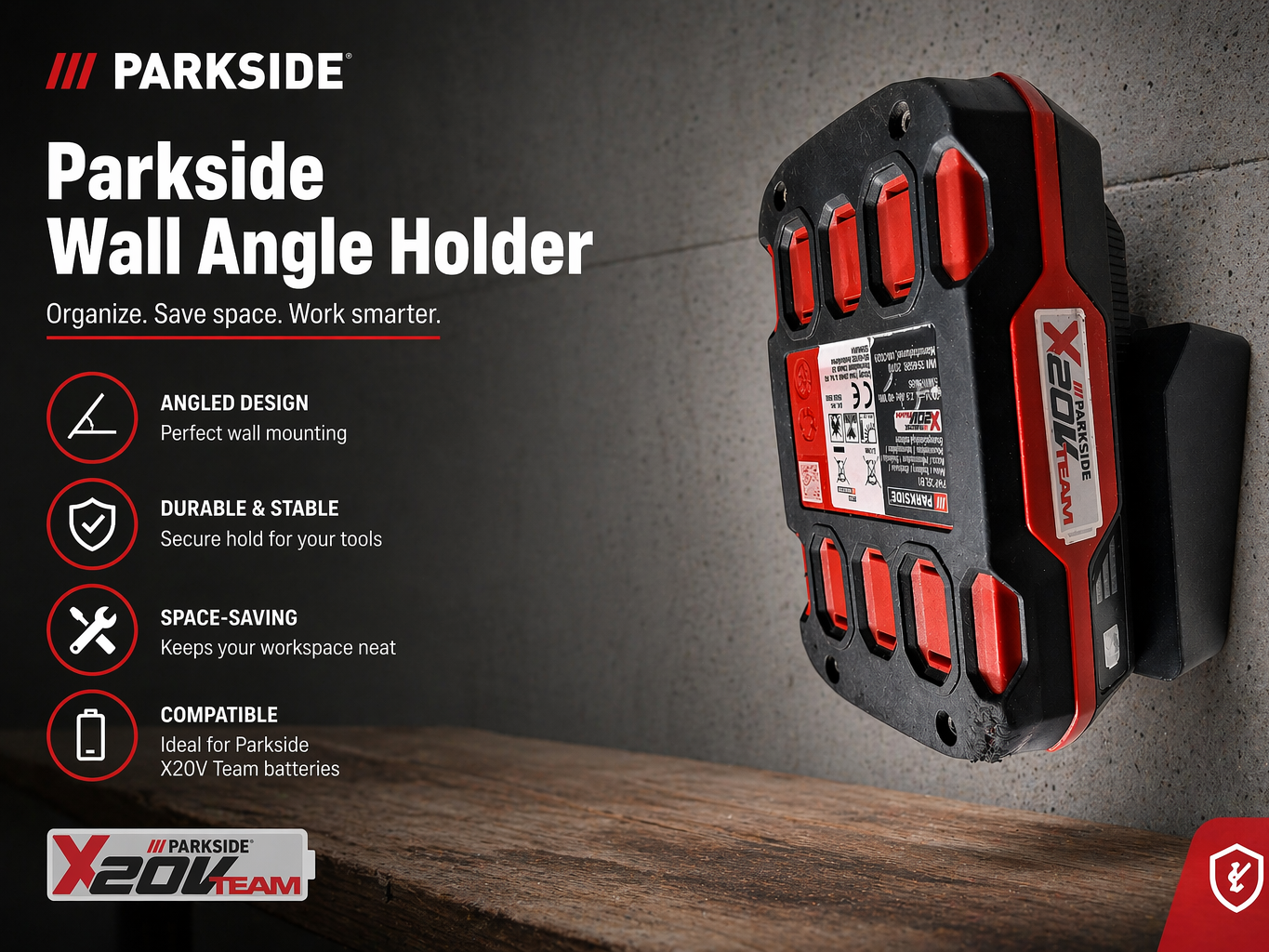 Parkside Wall Angle Holder