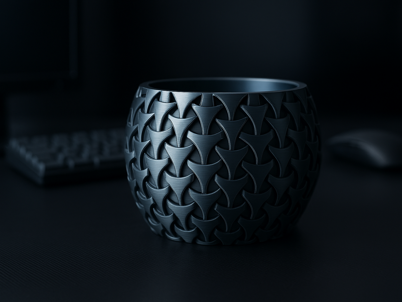 Interlock Weave Planter / Bowl - Botany Chic