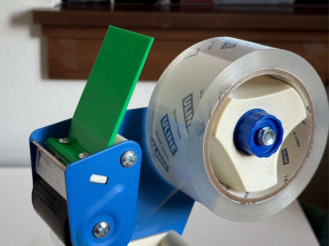 Wipe-Down Blade for Uline H-150 Tape Dispenser