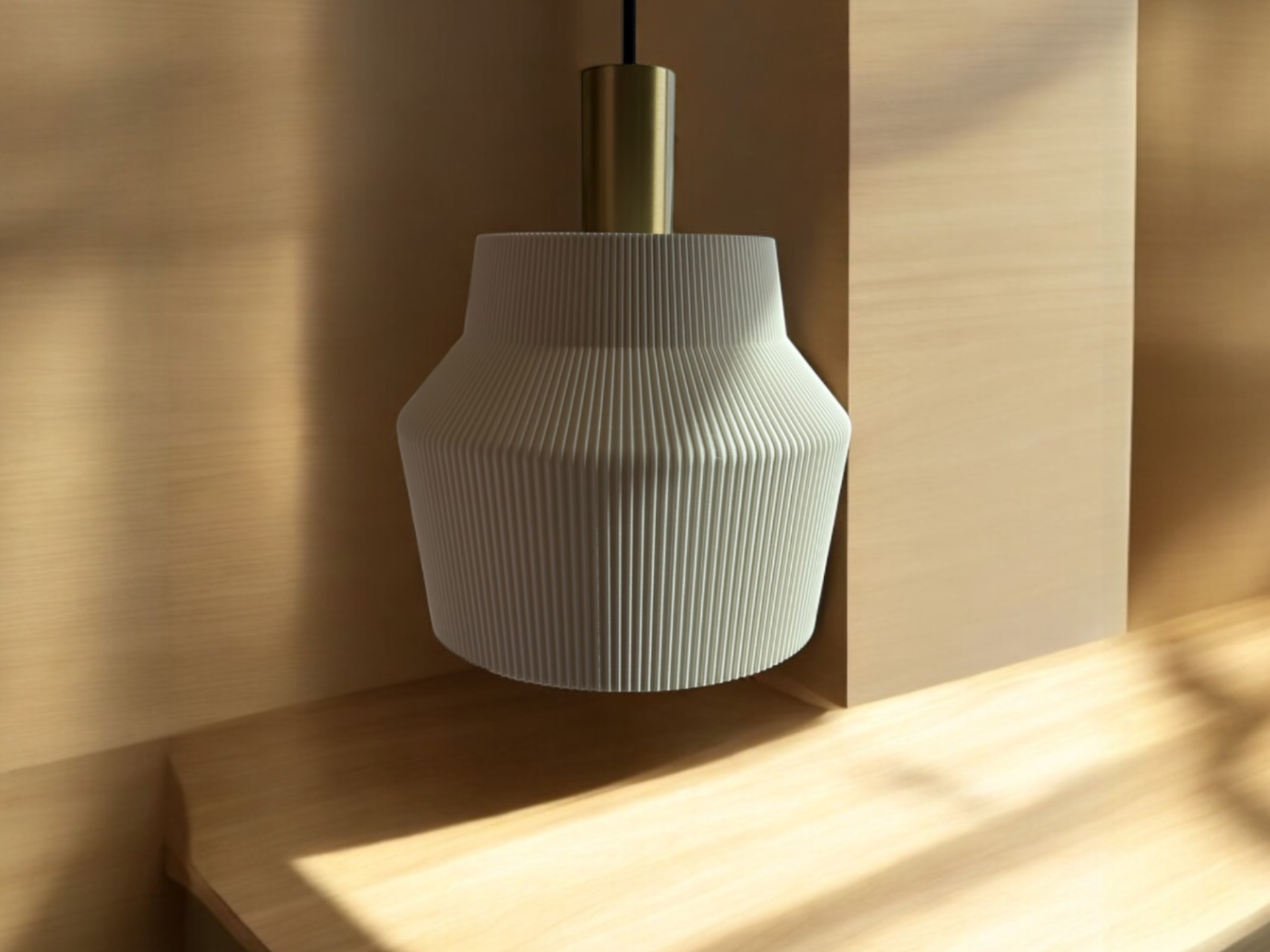 "Nordic Glow" - Modern Lampshade