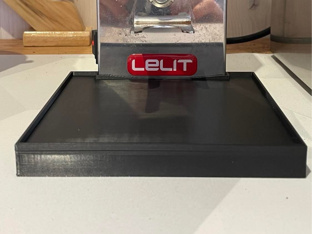 Lelit Fred - coffee tray