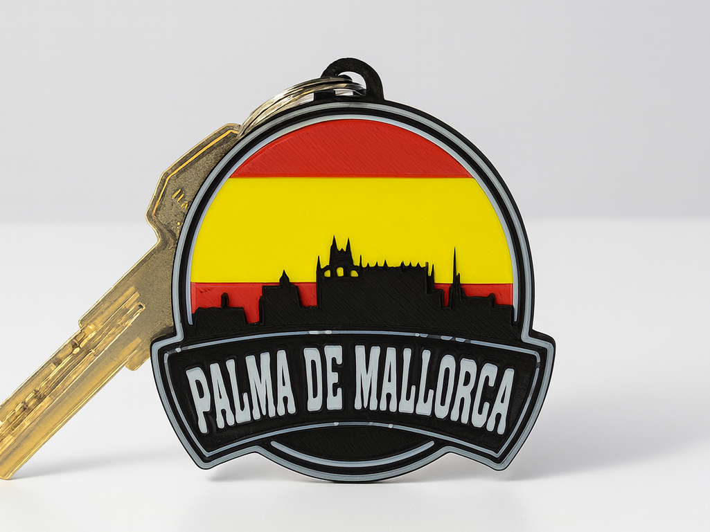 Palma de Mallorca keychain