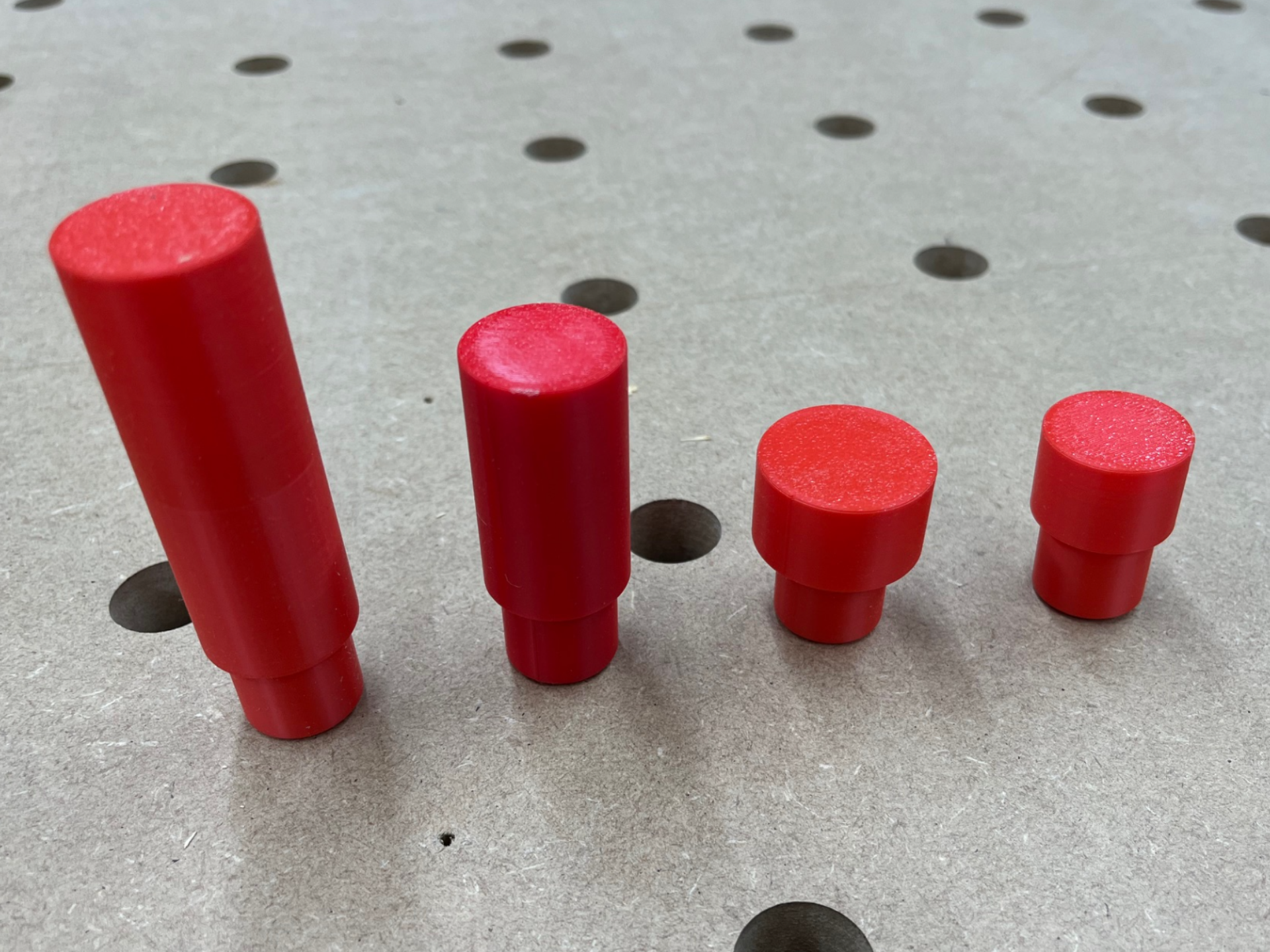 20mm MFT bench dogs 18,40,45 & 70mm tall. Solid