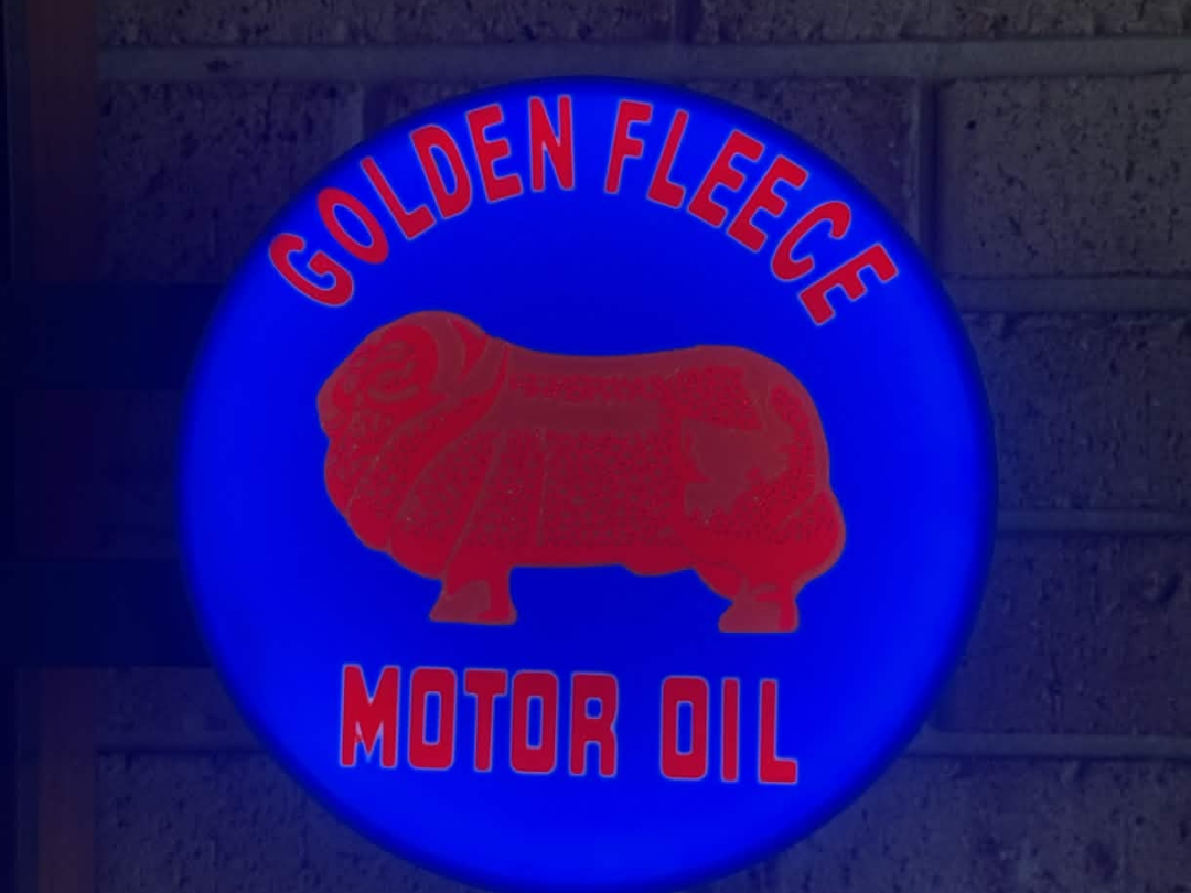 Golden Fleece - @ sided Lightbox sign