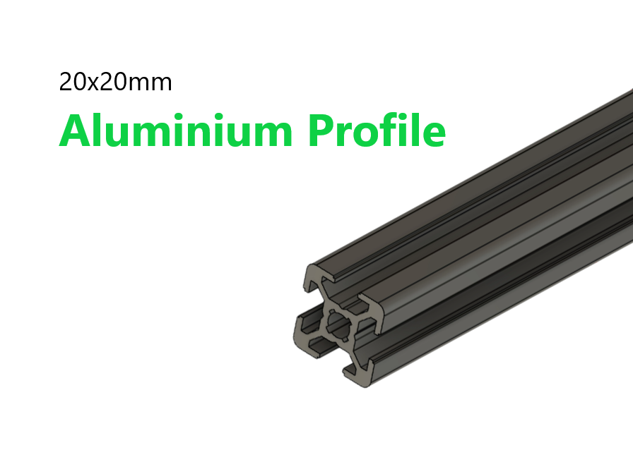 20x20mm Aluminium Profile (Aluprofil)