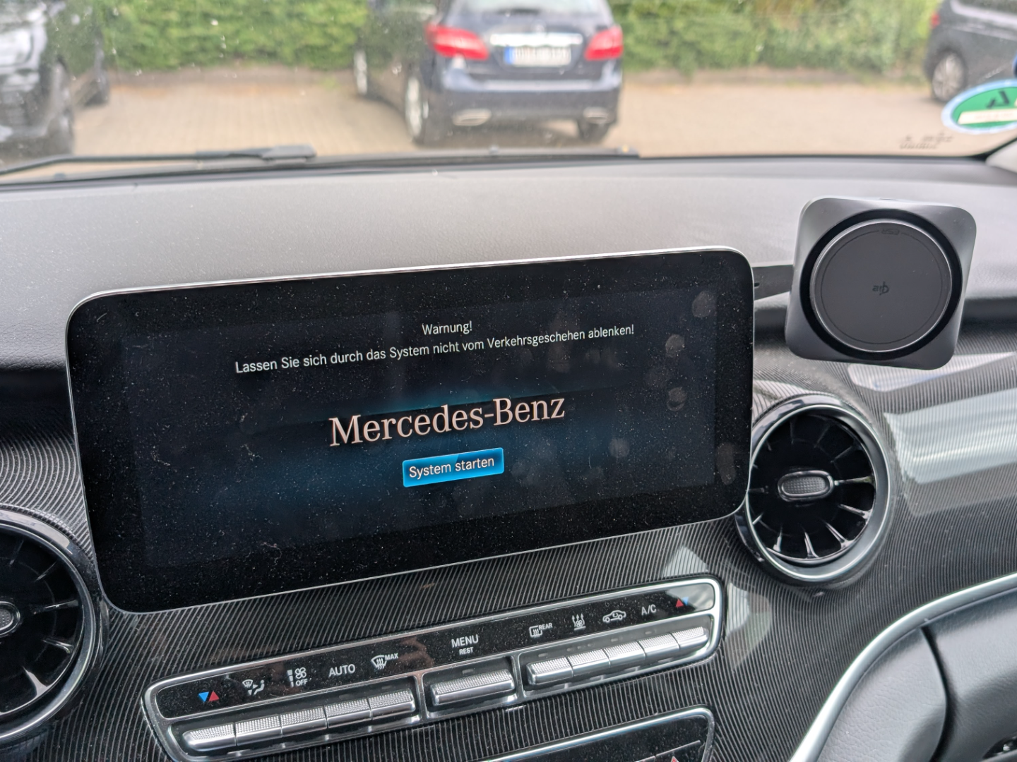 Mercedes V Klasse W447 Handyhalterung großes Displ