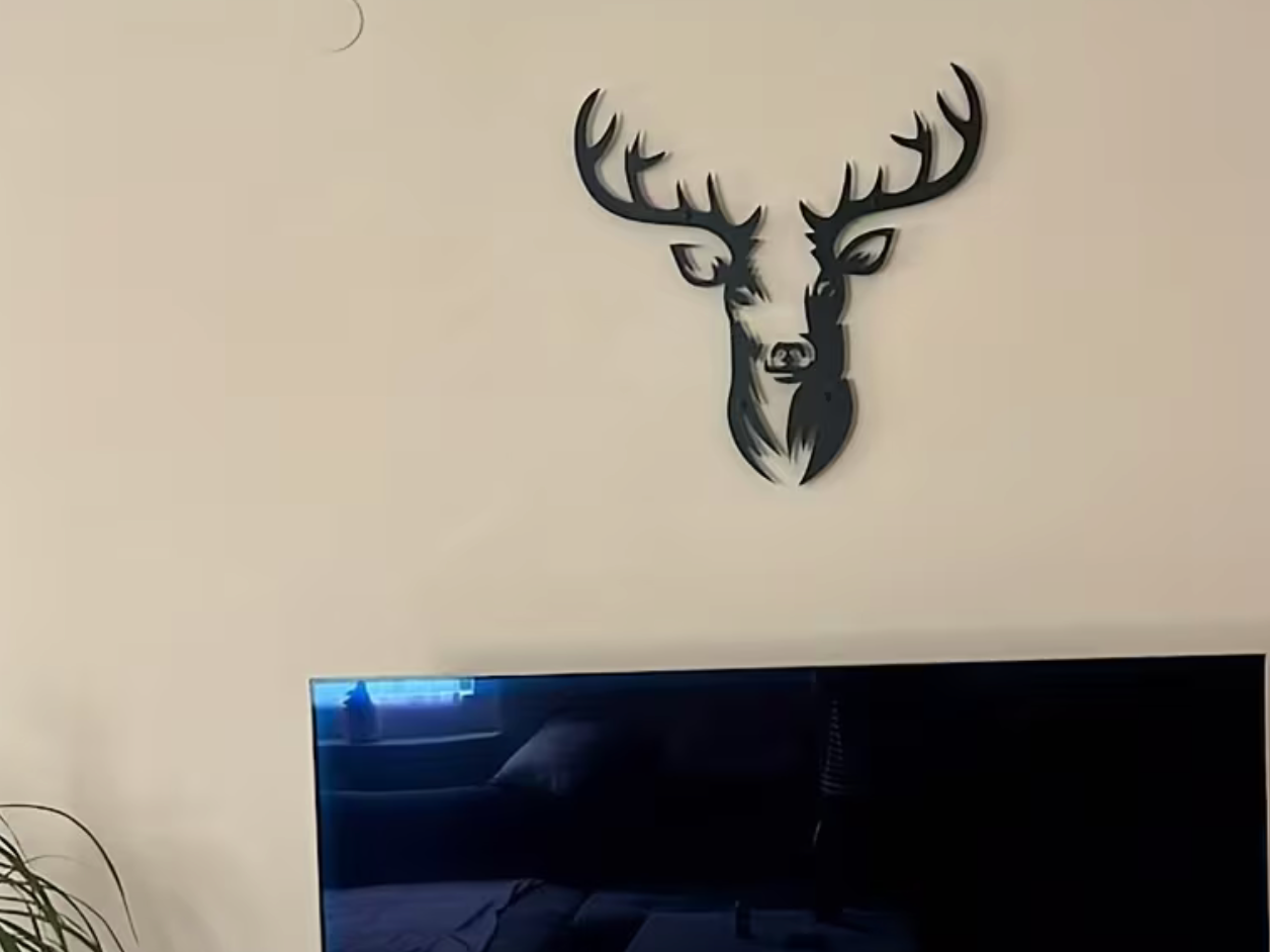 Deer Head Wall Decor