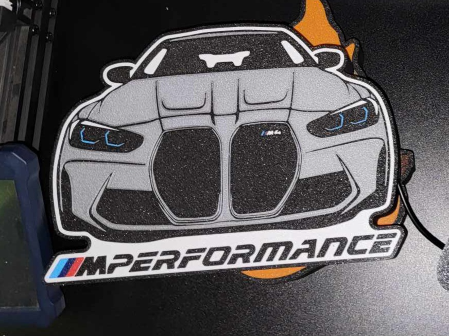 BMW M4 Performance LED Lightbox