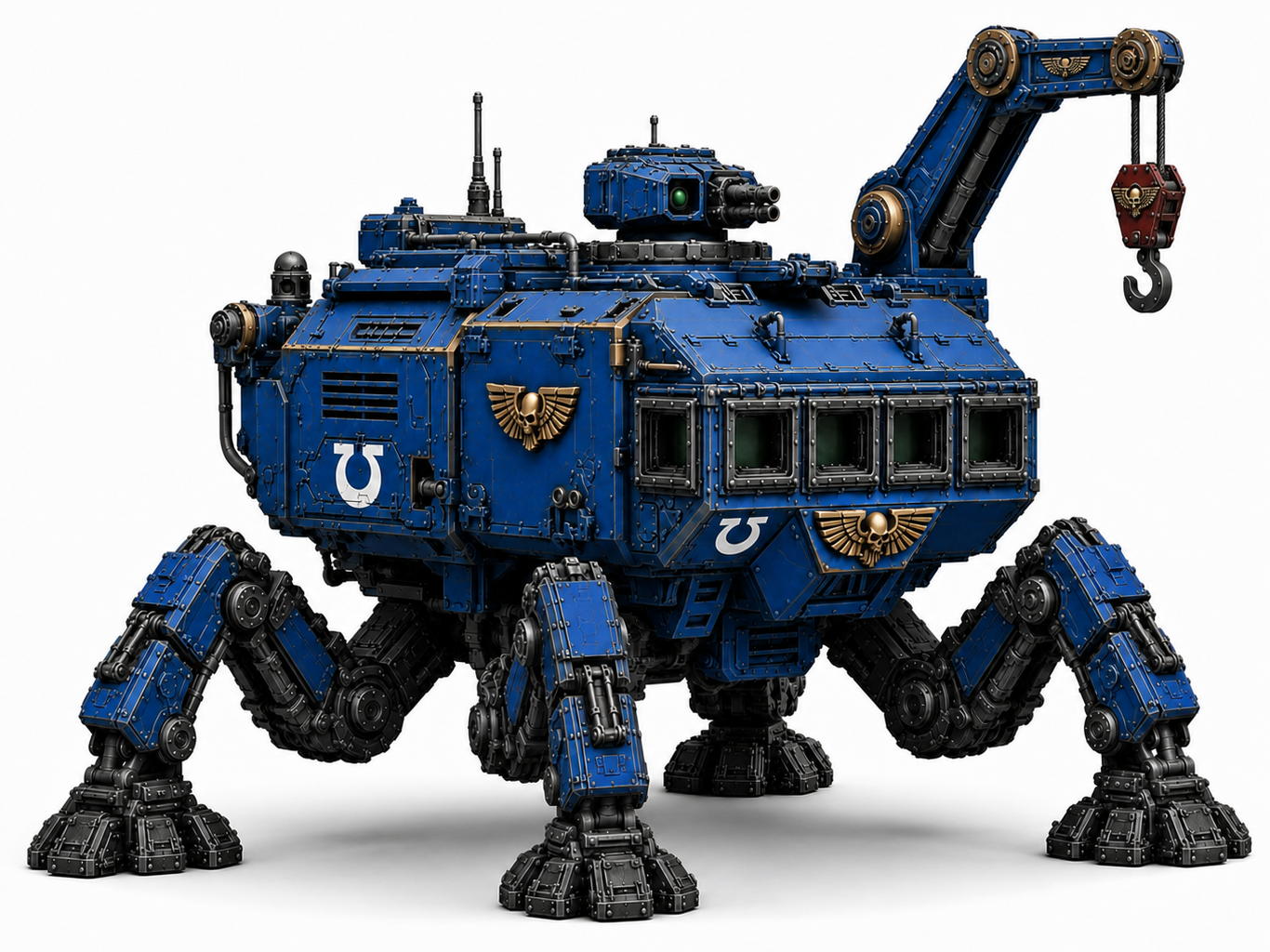Grimdark Armored Recovery Walker
