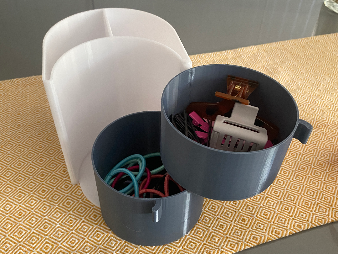 Two-Tier Rotating Organiser