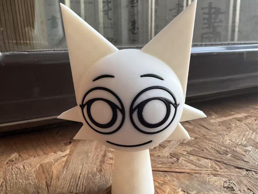 节奏盒子（Sprunki）游戏3D人物“温达Wenda”（单色分盘打印拼装，不需要ams多色打印）