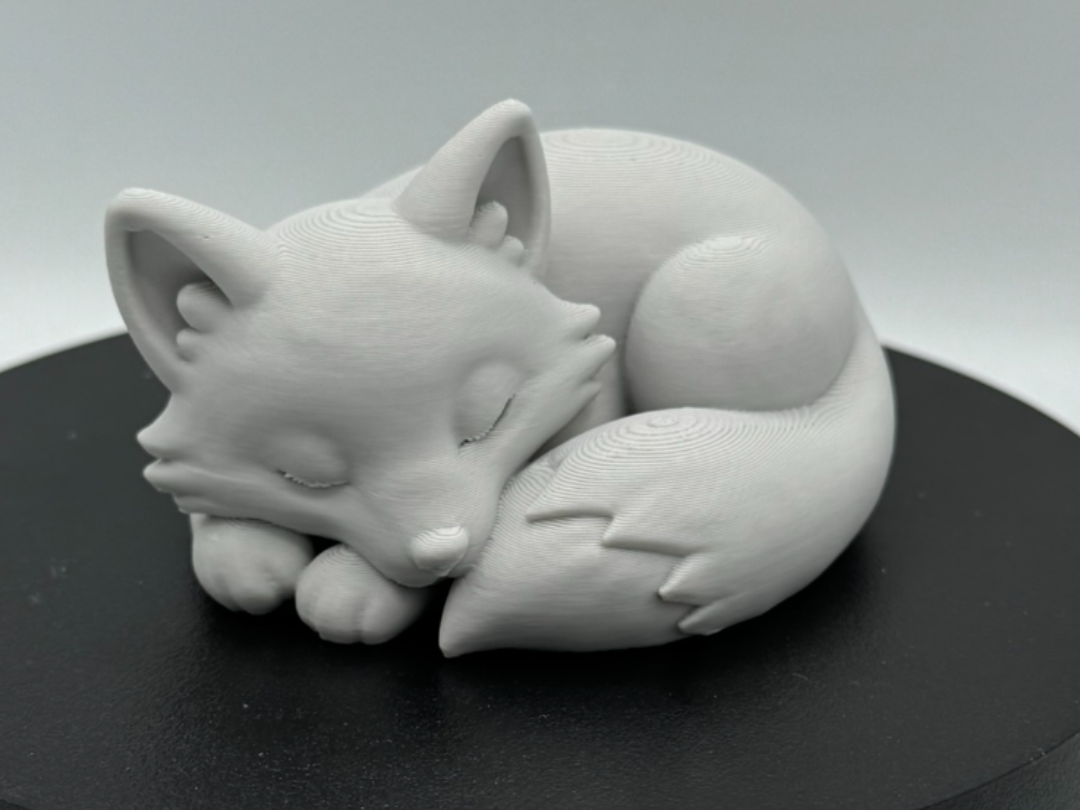 Sleeping Fox – Curled Woodland Pose