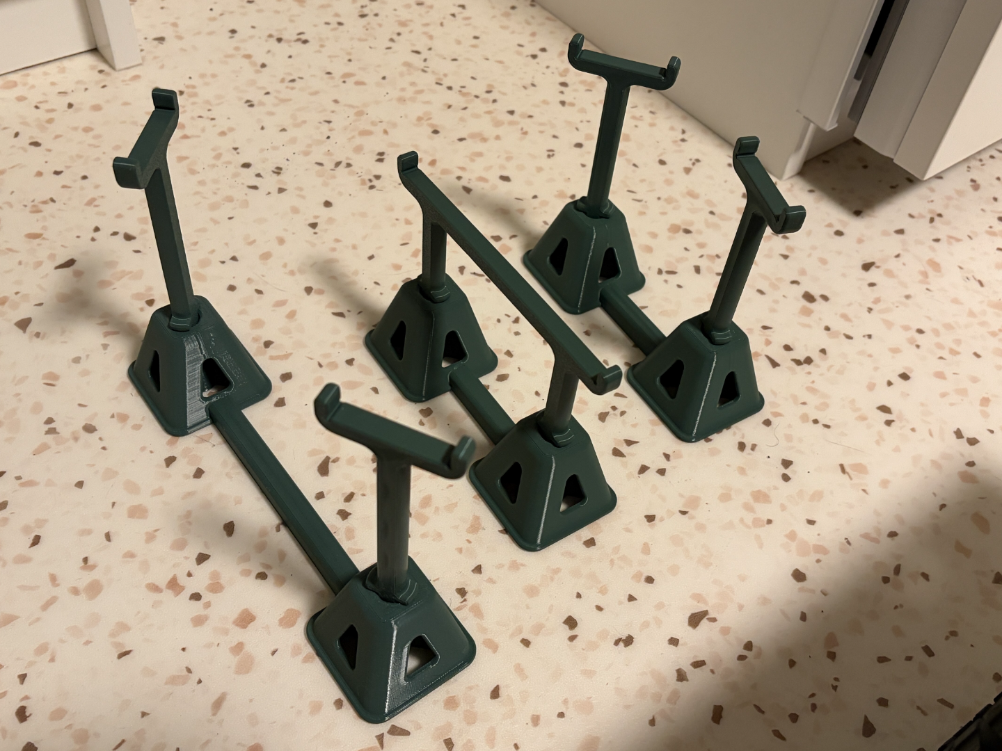 Set of stands for RC car MOG from Casadio