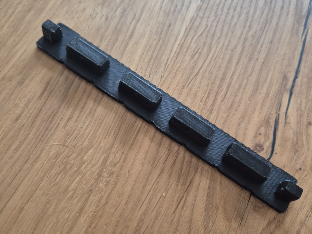 Endkappen für WPC Hohlkammerdielen 145 × 20 mm