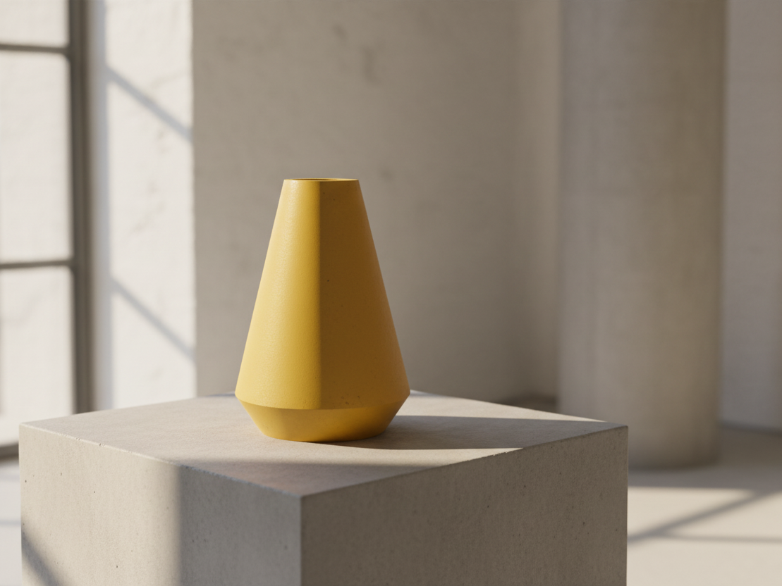 Minimal Cone Vase