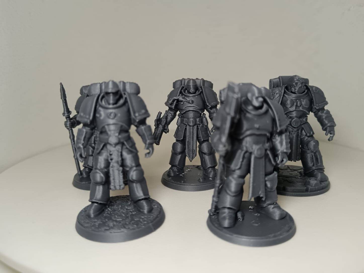 Miniature Futuristic Armored Warrior Collection