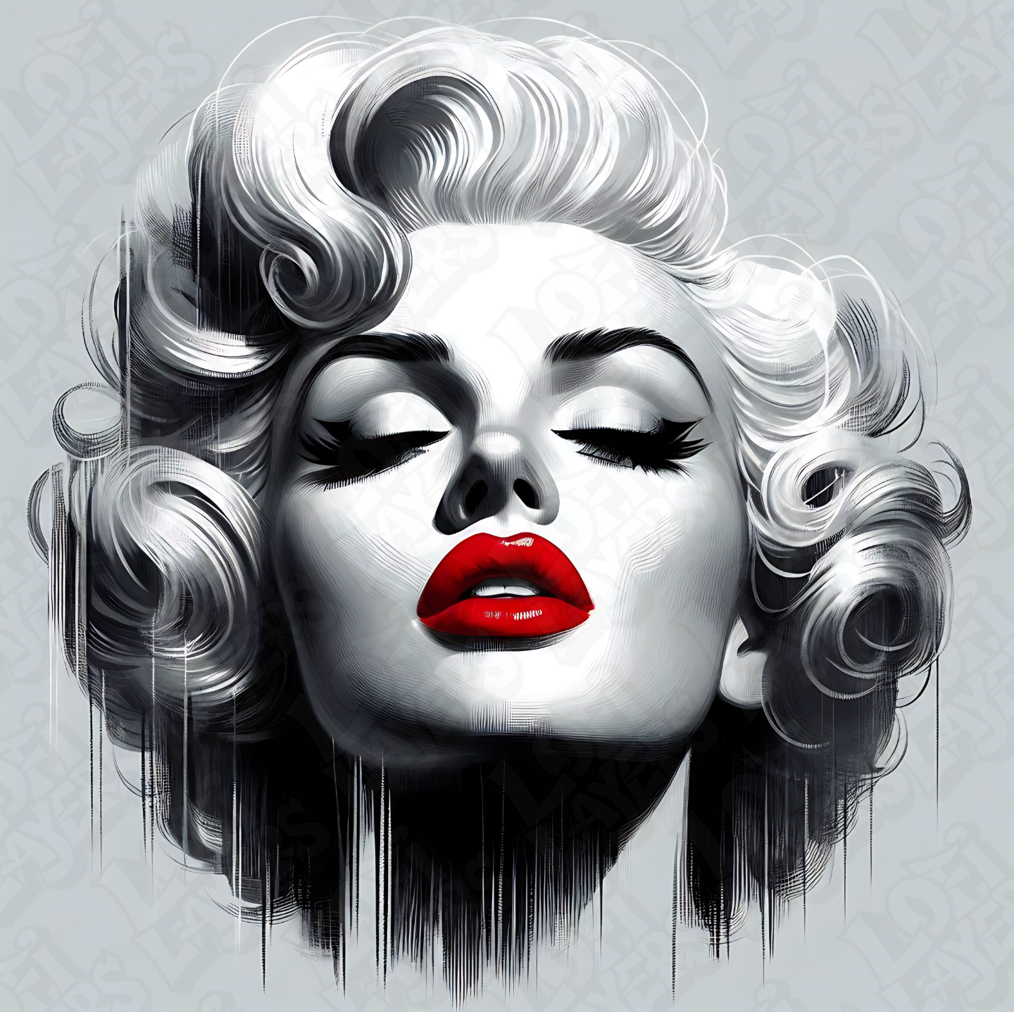 Marilyn Monroe Hueforge