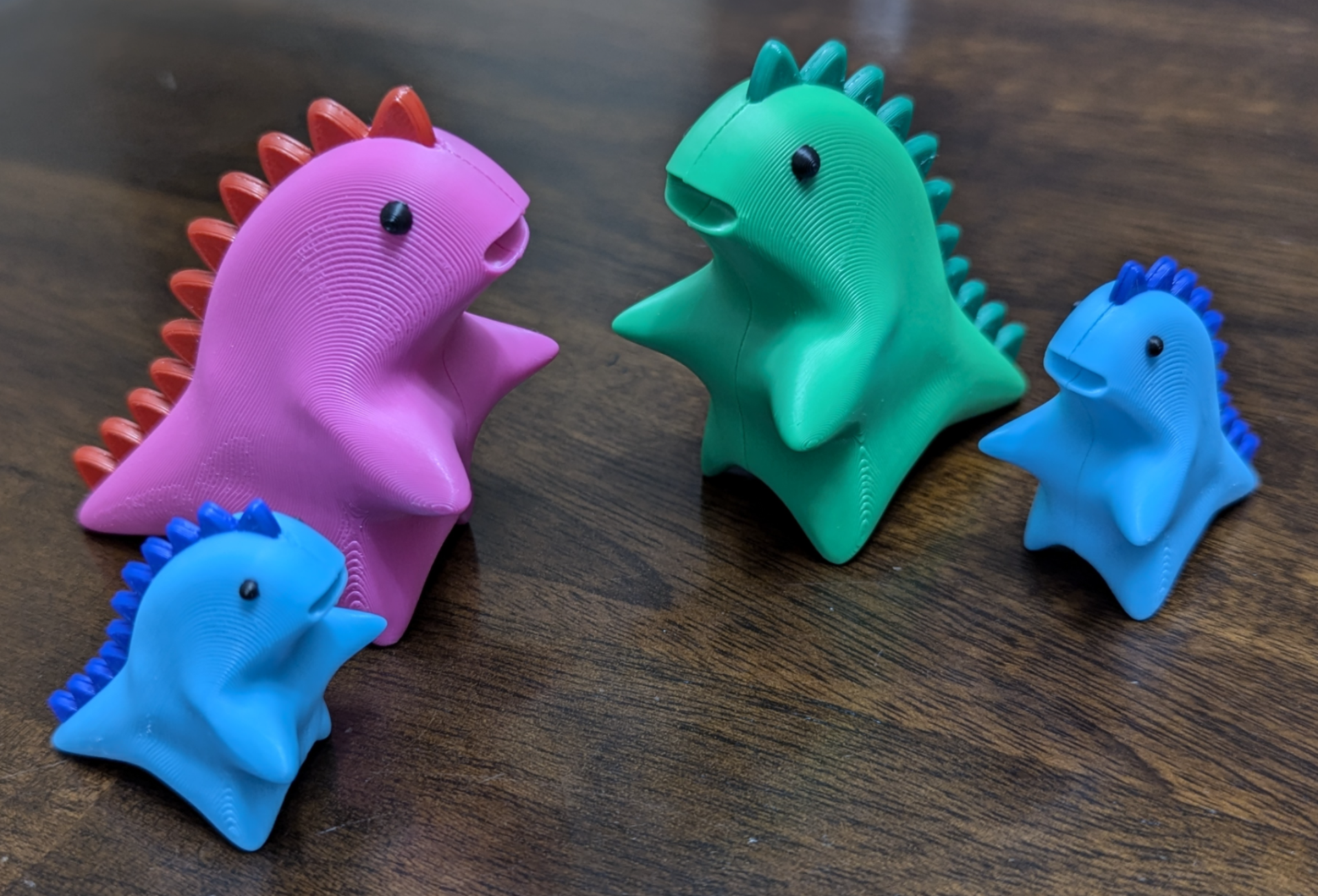 Cute Derpy Dino Family - Efficient Multicolor