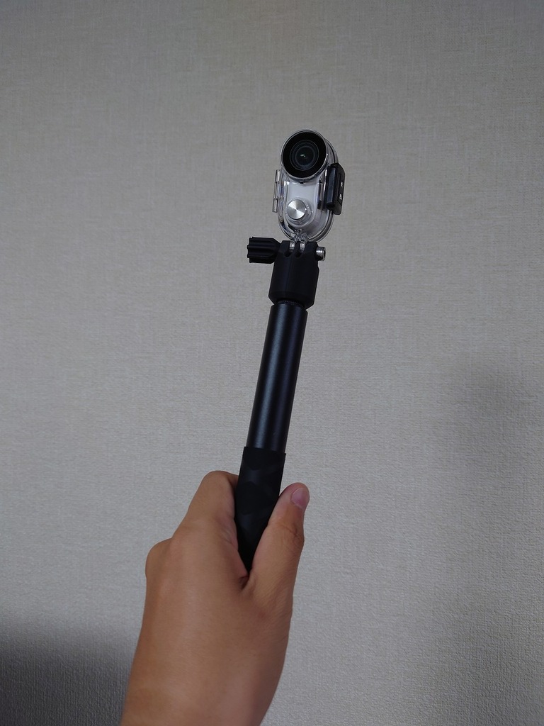 Adapter for insta360 go2 selfie stick and case