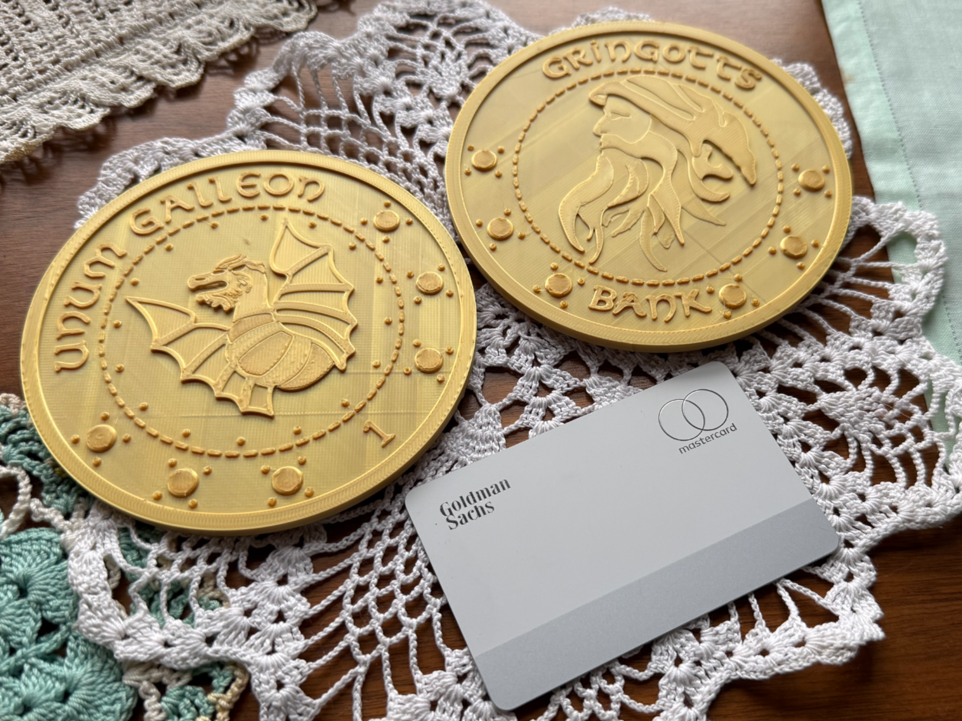 Harry Potter Gringotts Galleon Contactless Pay