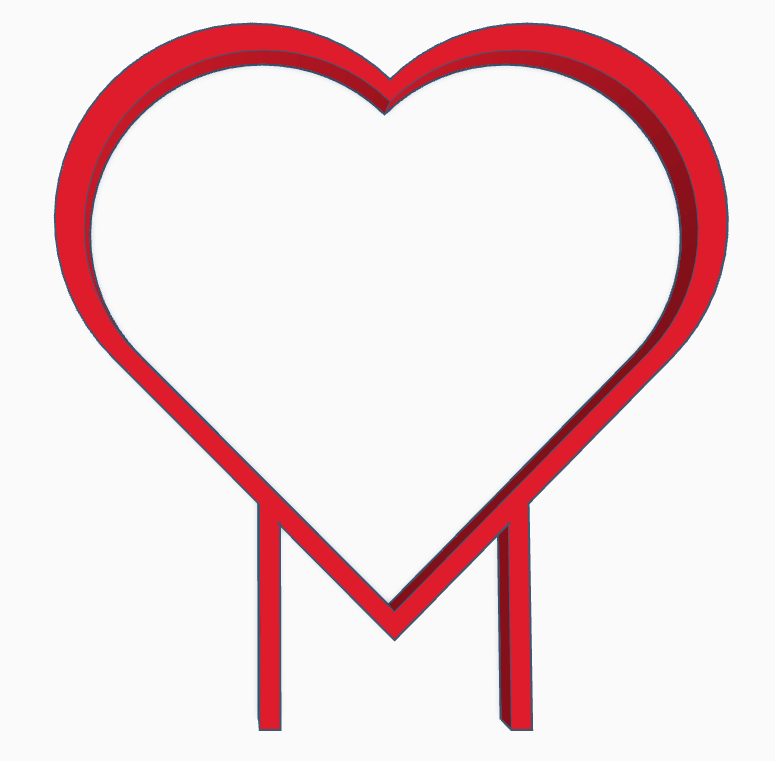 Heart-Shaped Plant Trellis