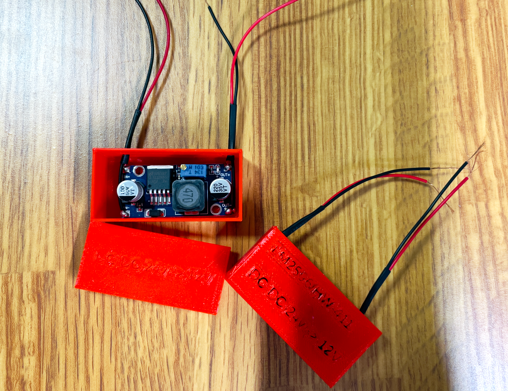 LM2596 DC-DC Transformer Case